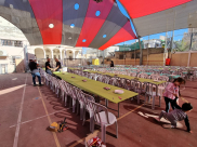 الدعوة عامة - استعدادات لإقامة الافطار الجماعي لأهالي يافا 